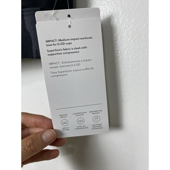 Athleta Sport Bra Size 3X Ultimate Printed Bra D-DD Camo Workout Gym Athletic - Picture 13 of 13